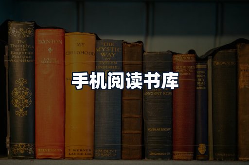 手机阅读书库